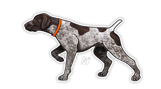 German Shorthaired Pointer Decal
