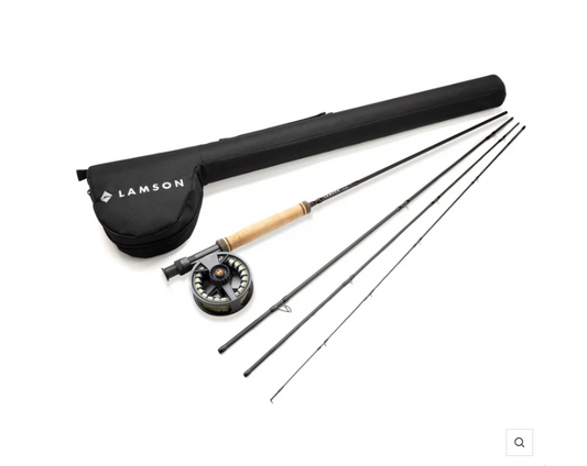 Lamson Liquid Outfit W/ Fly Line, Leader, and Backing