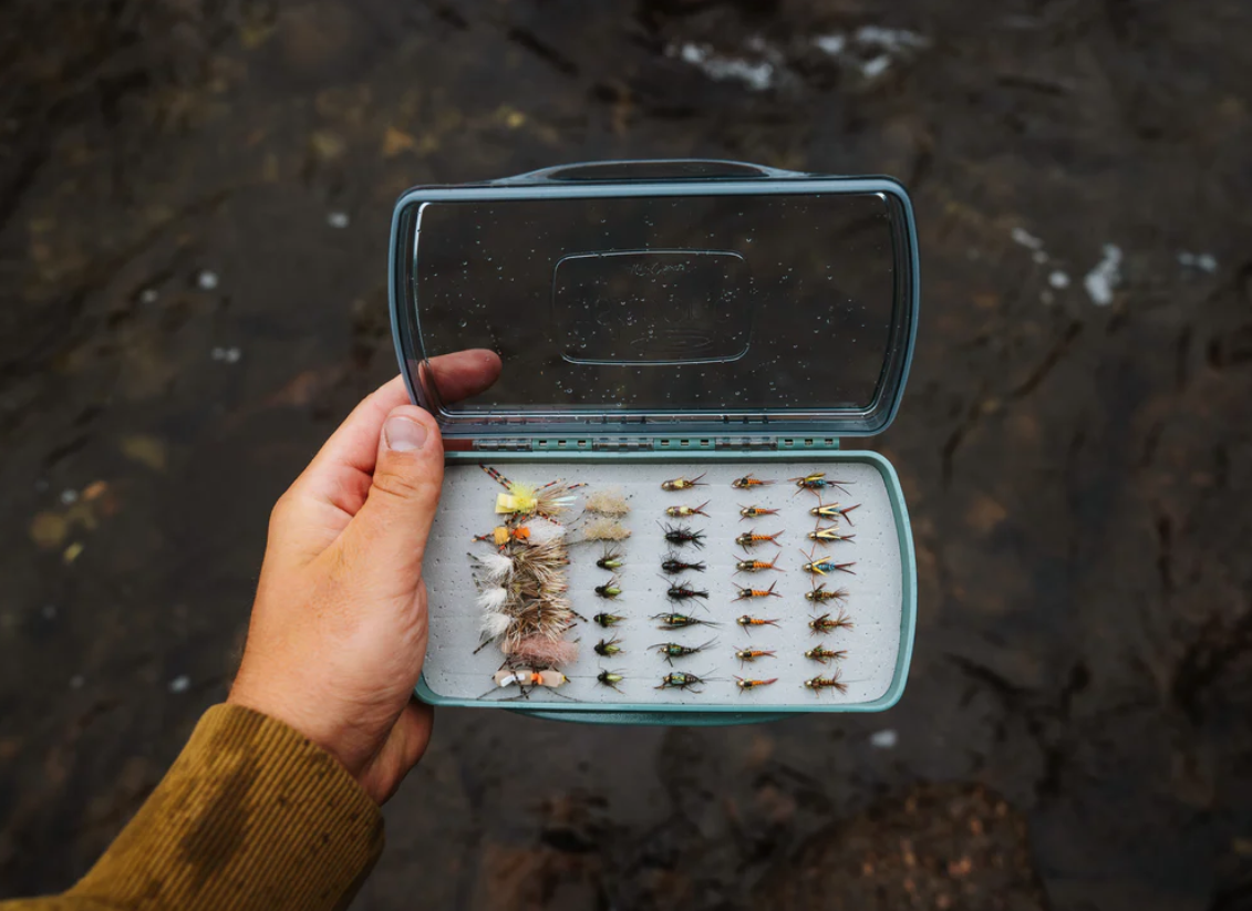 Tacky Pescador Fly Box - Medium - Clear - Dynamic Foam