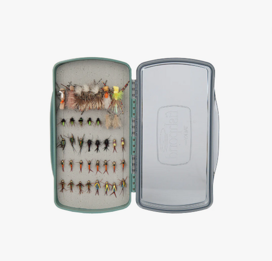 Tacky Pescador Fly Box - Medium - Clear - Dynamic Foam