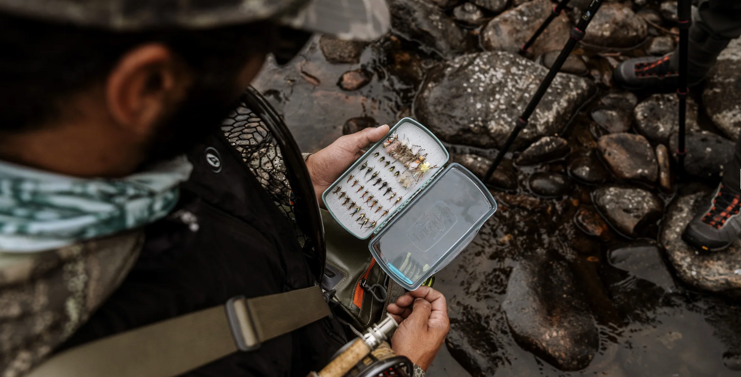 Tacky Pescador Fly Box - Medium - Clear - Dynamic Foam
