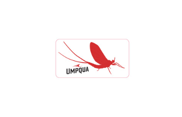 Umpqua Mayfly Logo Sticker
