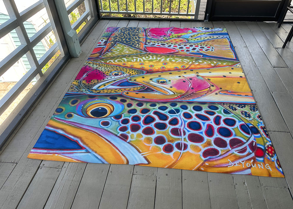 Trout Confetti 3 – Indoor Area Rug