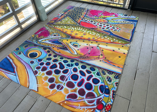 Trout Confetti 3 – Indoor Area Rug