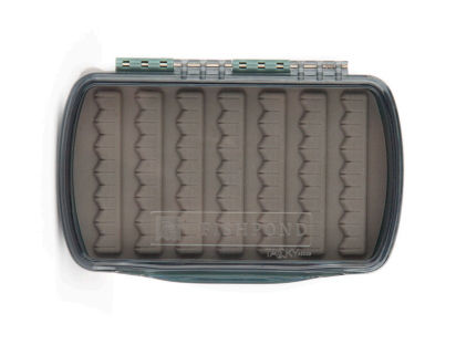 Tacky Pescador Fly Box - Small - LowPro- Clear - Smoke Grey