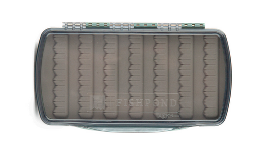 Tacky Pescador Fly Box - Medium - LowPro - Clear - Smoke Grey