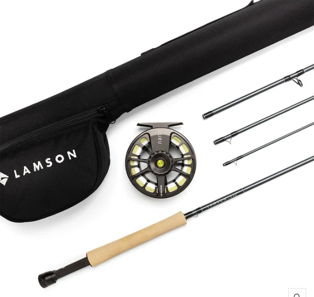Lamson Guru Outfit W/ Fly Line, Leader, Backing