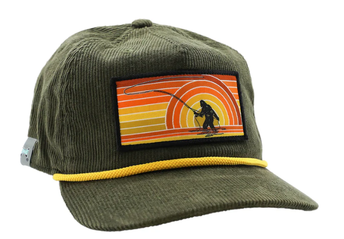 Sunset Squatch Corduroy Edition Hat