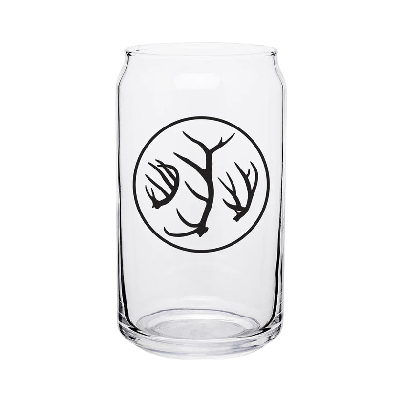 Rep Your Water Tines And Points Beer Can Glass
