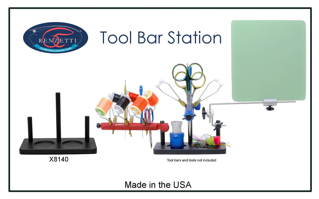 Renzetti Tool Bar Station - 6x3 Base w/ 3 Stems