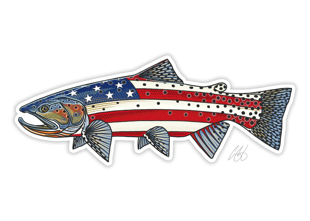 USA Cutthroat Decal