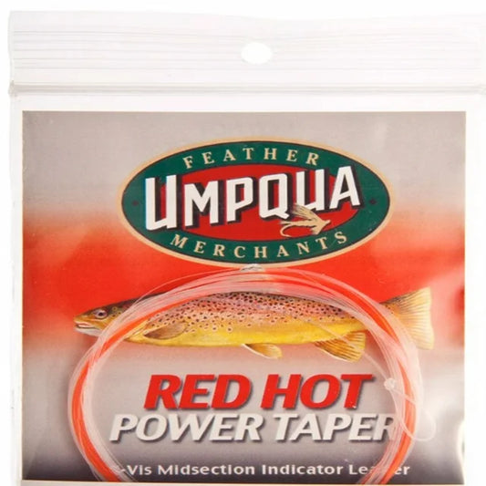 Umpqua Red Hot Power Taper Hi-Vis 10' 3X