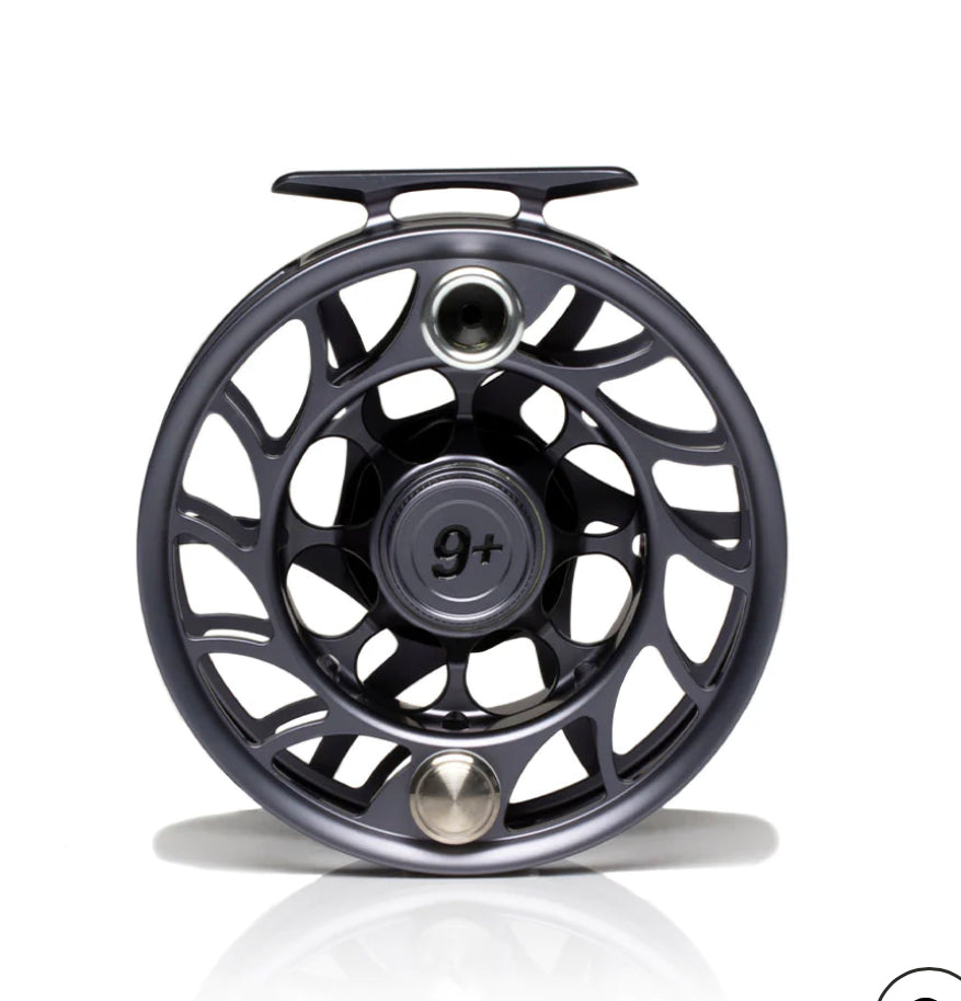 Hatch Iconic 9 Plus Reel Clear/Blue - Mid Arbor
