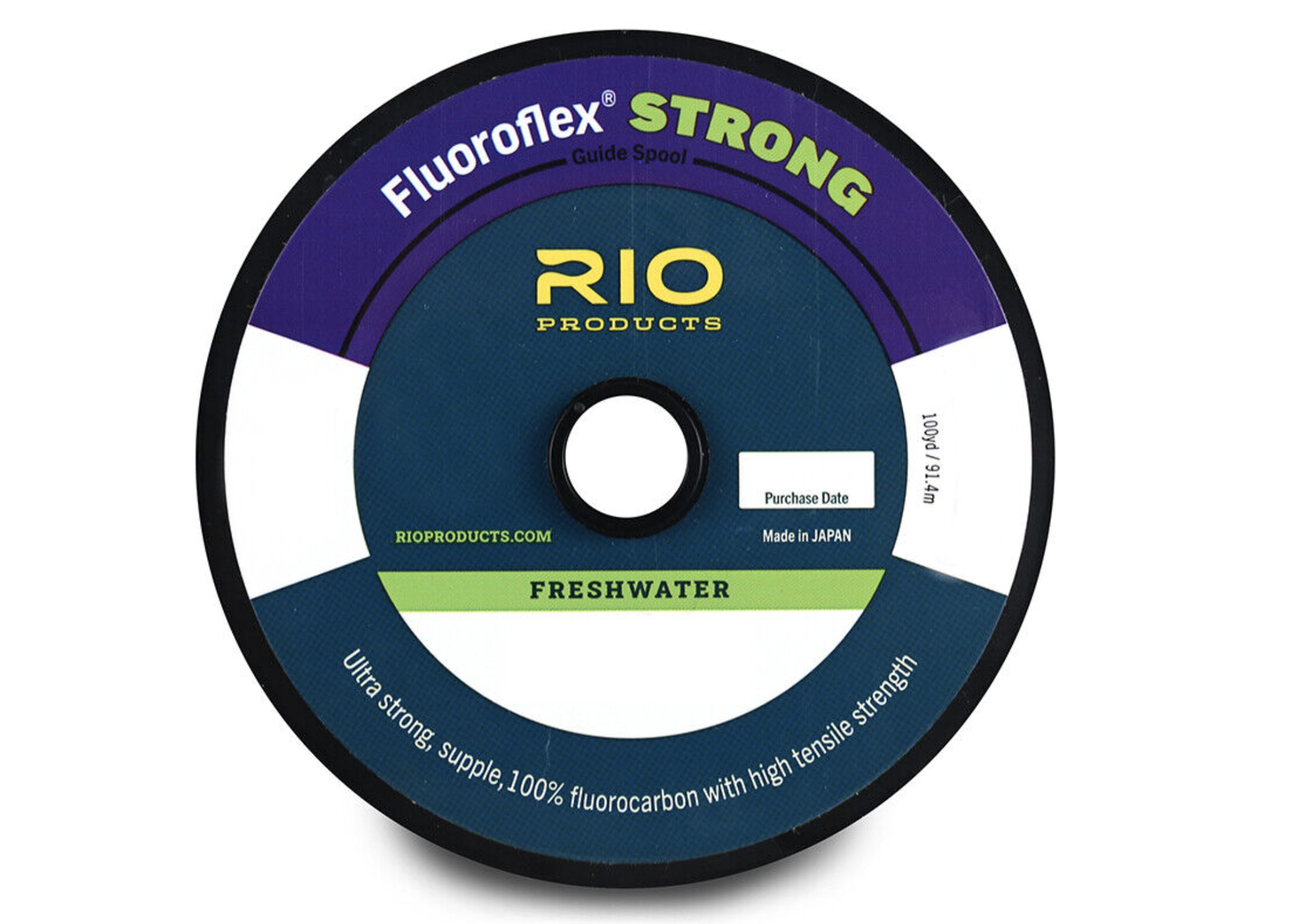 Fly Spool Labels Rio Fluoroflex Strong Tippet - Guide Spool *100 Yards – Los Pinos Fly Shop