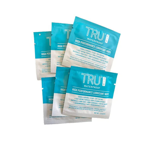 TruZip Lubricant Wipe Singles