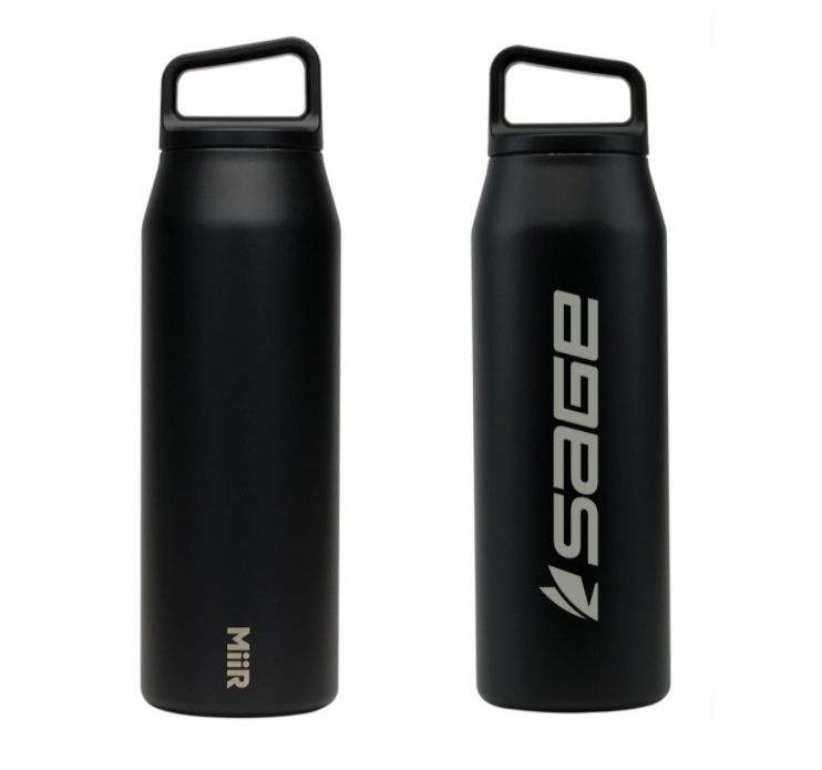 Sage 32oz Water Bottle Black
