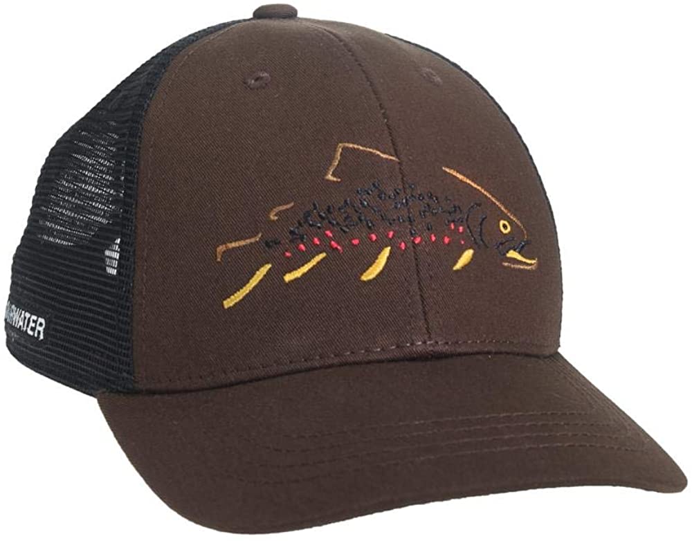 Rep Your Water Minimalist Brown Hat