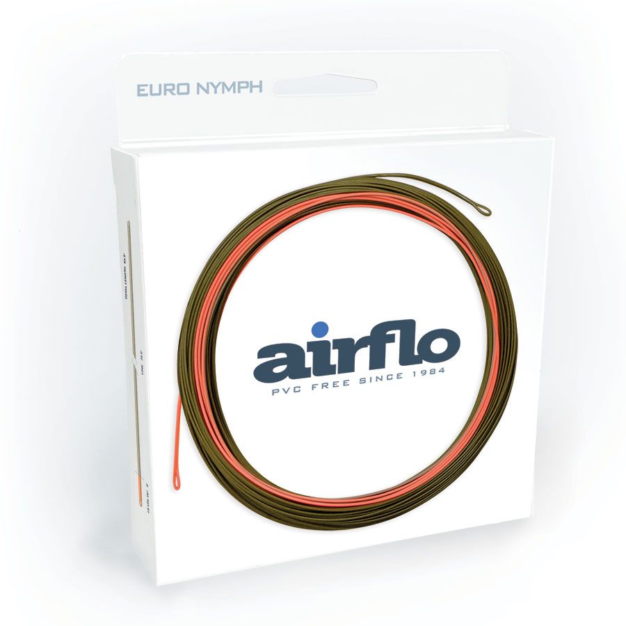 Aiflo Superdri Euro Nymph Fly Line 0.60mm Olive