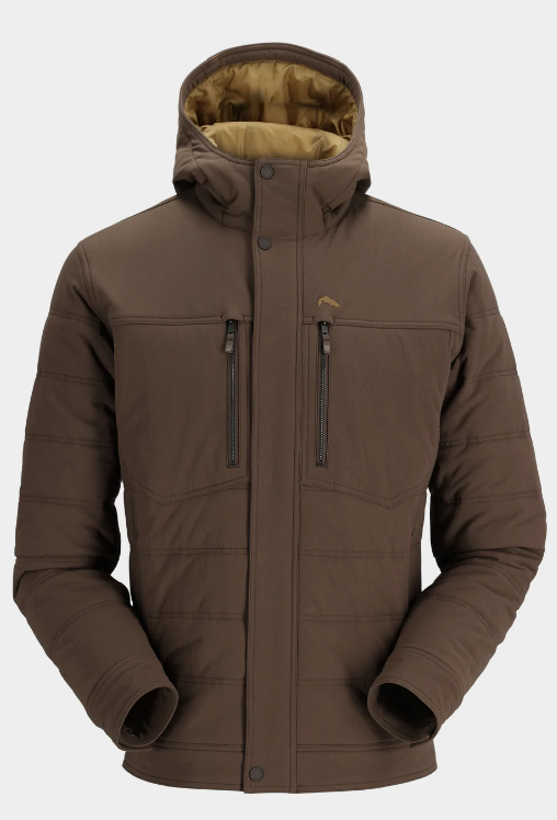 Simms M's Cardwell Hooded Jacket Hickory