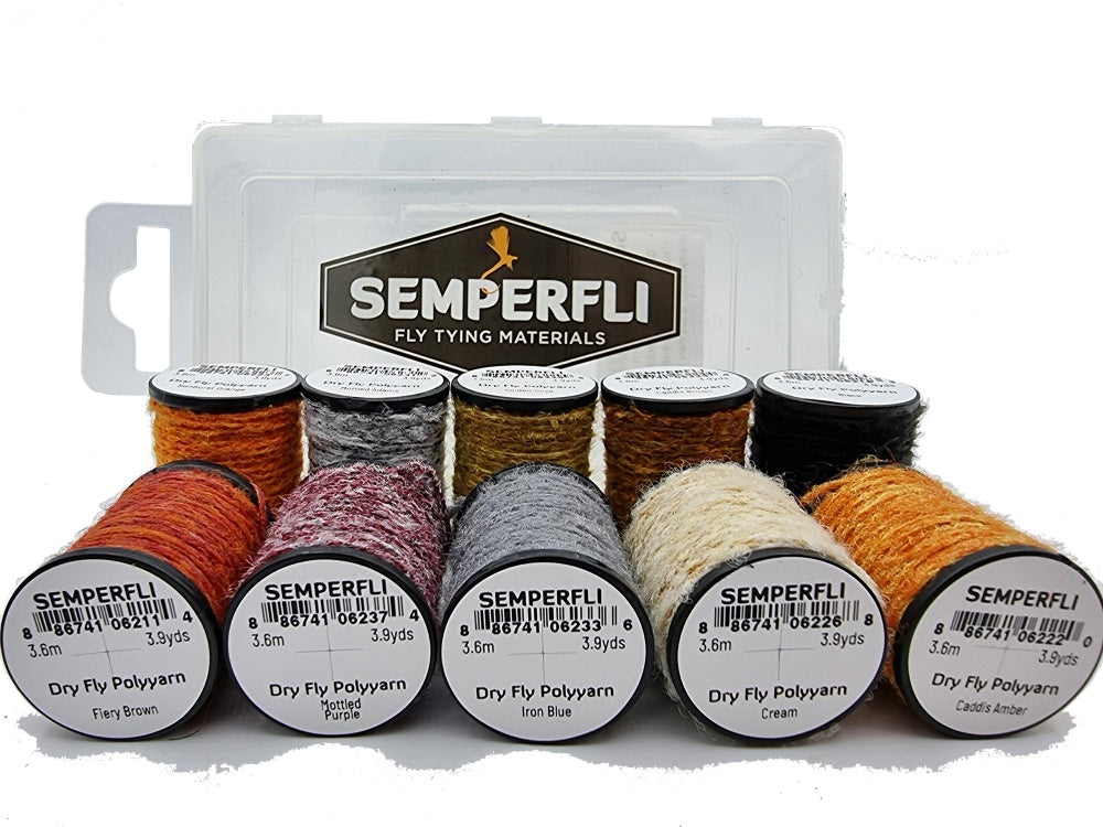 SemperFli Dry Fly Polyyarn- Dry Fly Collection
