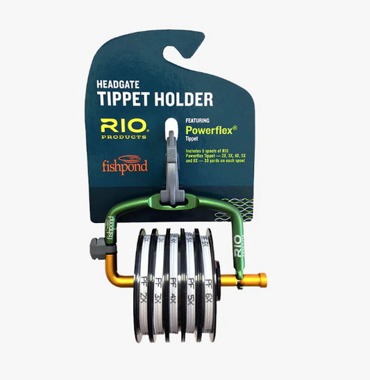 Rio Headgate Tippet Holder Plus Tippet 2x-6x