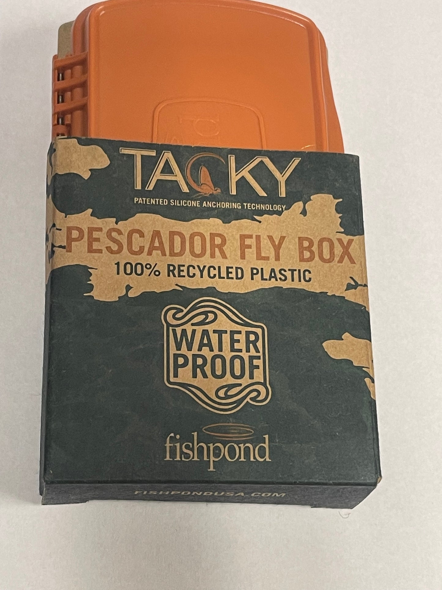 Tacky Pescador Fly Box - Small - Burnt Orange – Los Pinos Fly Shop