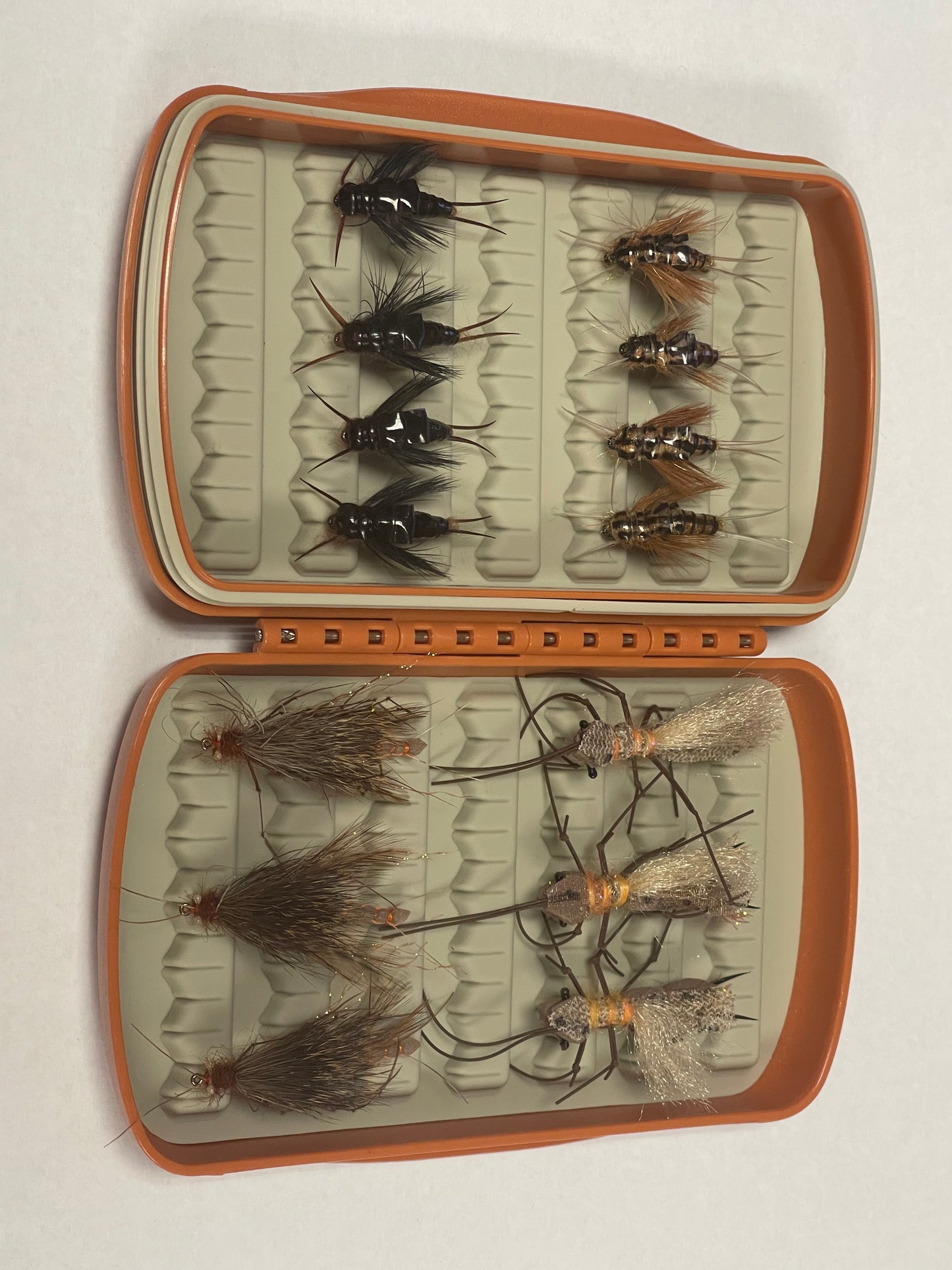 Tacky Pescador Fly Box - Small - Burnt Orange – Los Pinos Fly Shop
