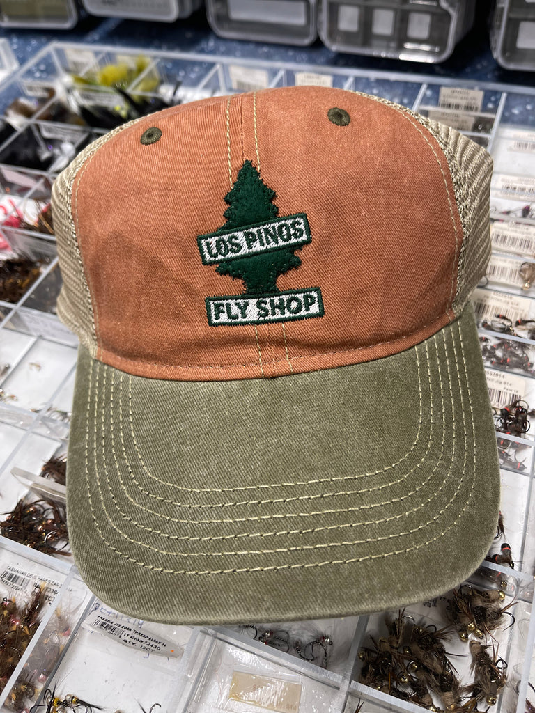 Los Pinos Hat - Vintage Rust/Khaki/Bark - Pine Tree
