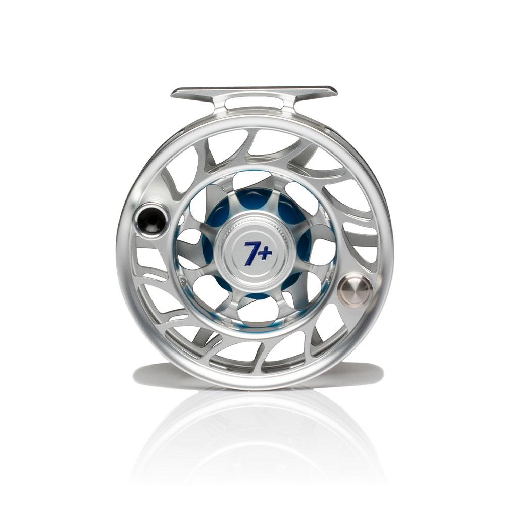 Hatch Iconic 7 Plus Large Arbor Fly Reel CLEAR/BLUE