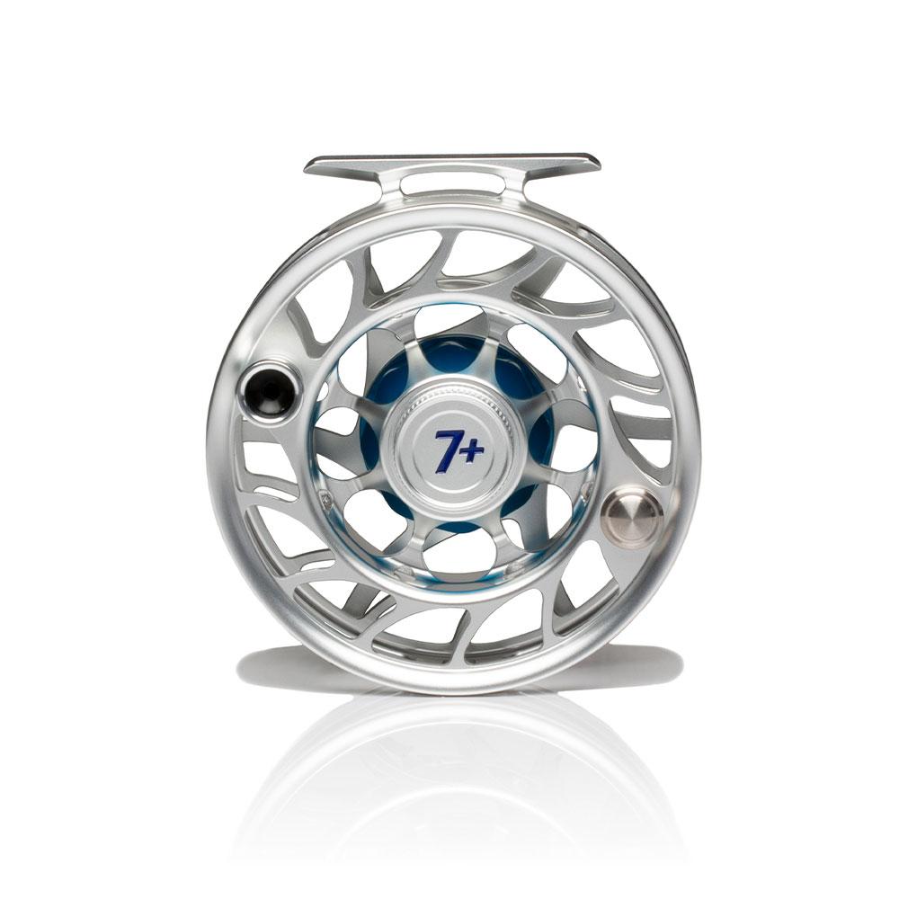 Hatch Iconic 7 Plus Large Arbor Fly Reel CLEAR/BLUE
