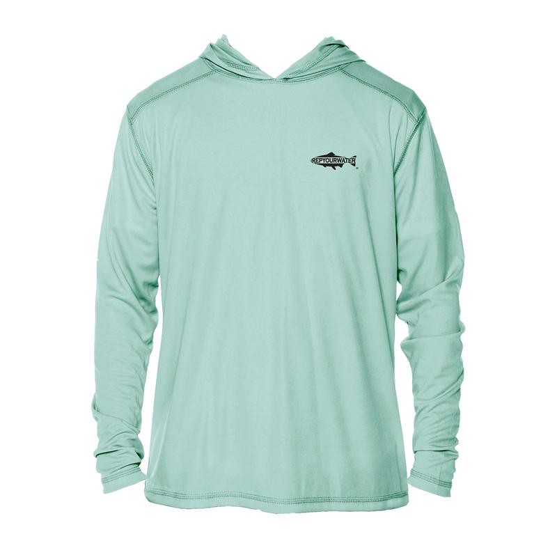 Rep Your Water Grizzly Trout Sun Hoody XL
