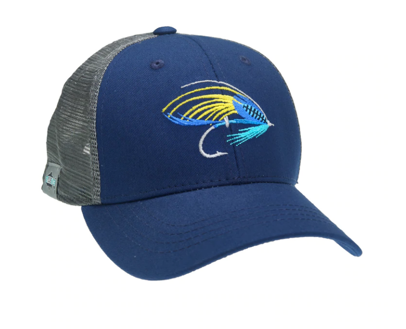 Rep Your Water Salmon Fly Hat - Low Profile