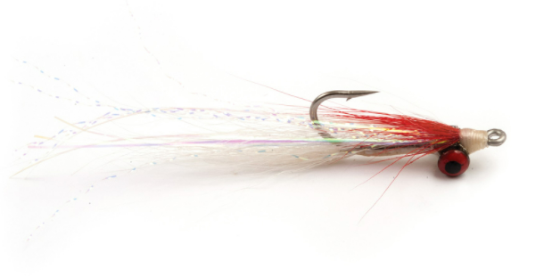 Fulling Mill Clouser Minnow Red/White Size 2
