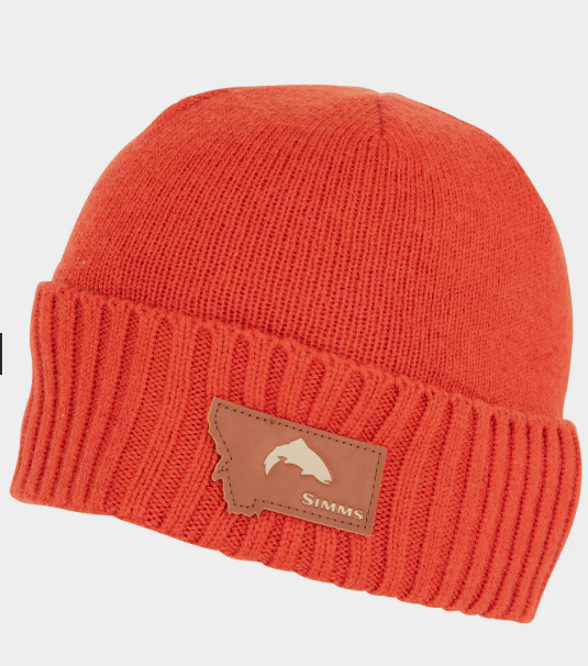Simms Big Sky Wool Beanie - Simms Orange
