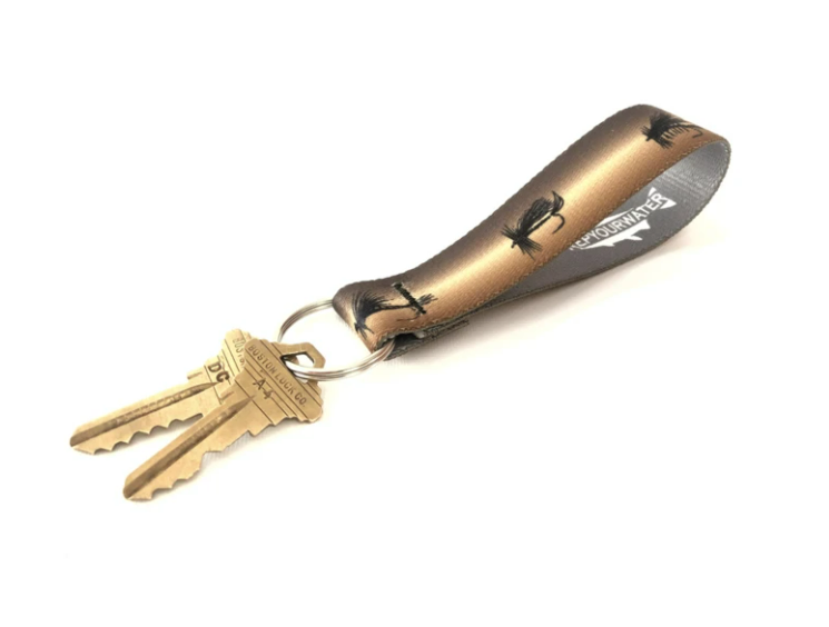 Rep Your Water Dry or Die Key Fob