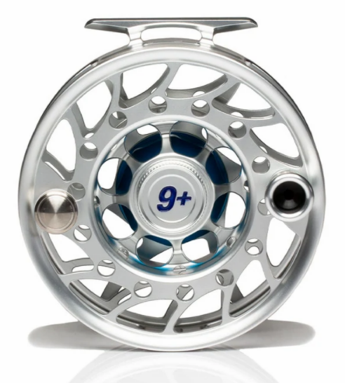 Hatch Iconic 9 Plus Reel Clear/Blue - Mid Arbor