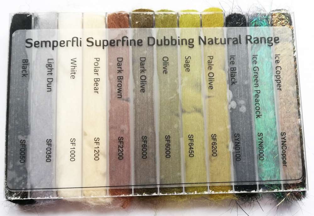 SemperFli Superfine Dubbing Dispnser Natural Colors