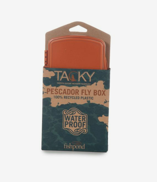 Tacky Pescador Fly Box - Burnt Orange